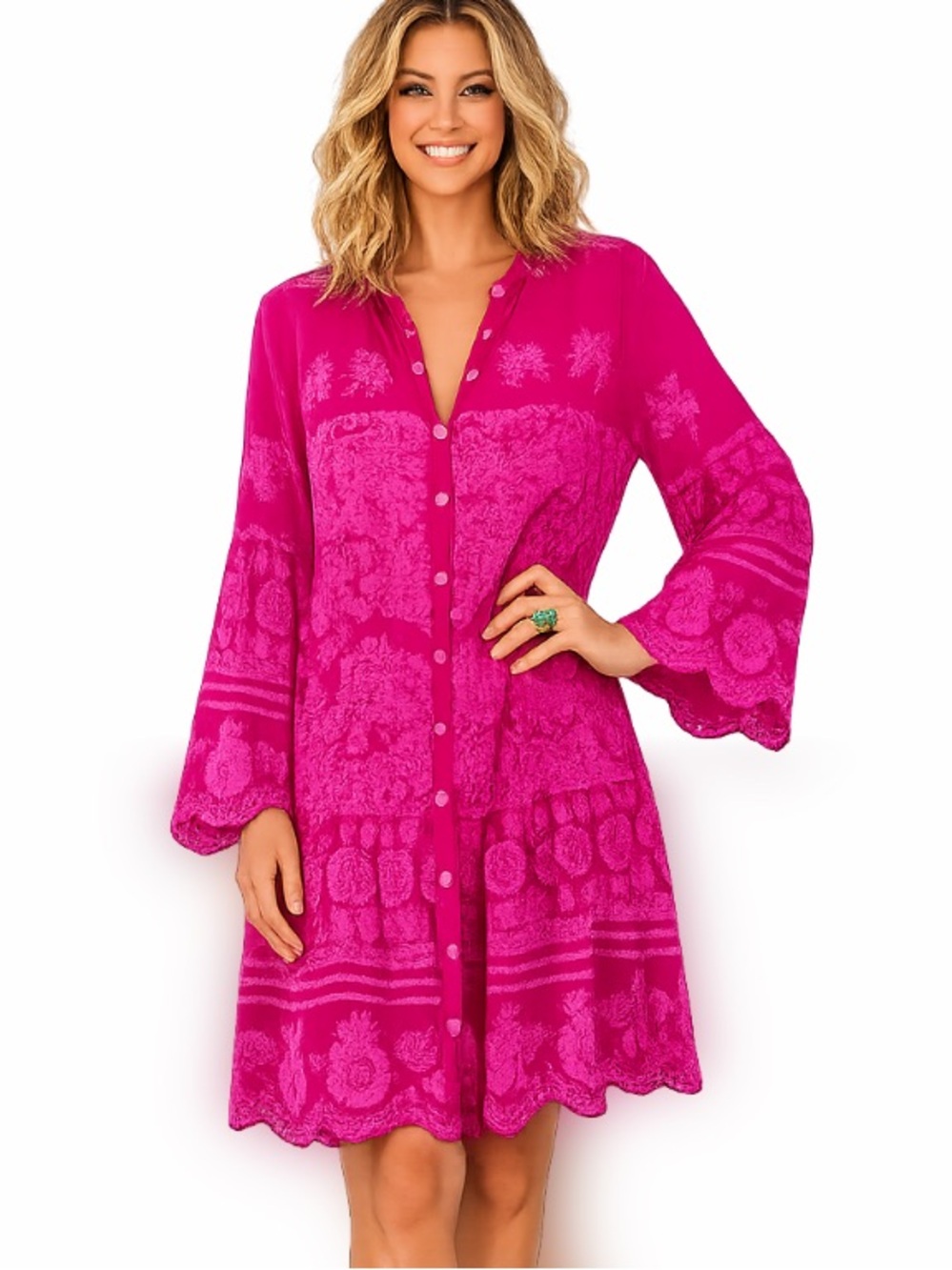Johnny Was Lace Valeria dress NWT (oversized)